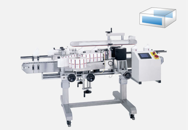 コンベヤ付き両側面貼りラベラー「TL-R226」