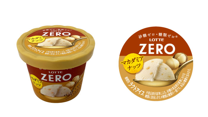 ZEROミニカップフタ用インモールドラベル｜株式会社ロッテさまの事例